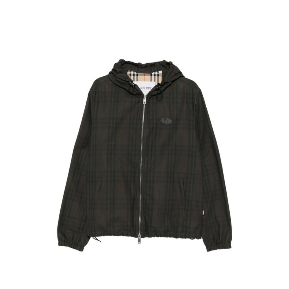Burberry Brown Jackets - Hooded Jackets Men